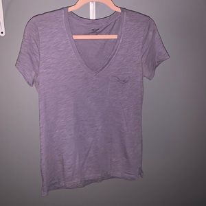 Madewell purple vneck